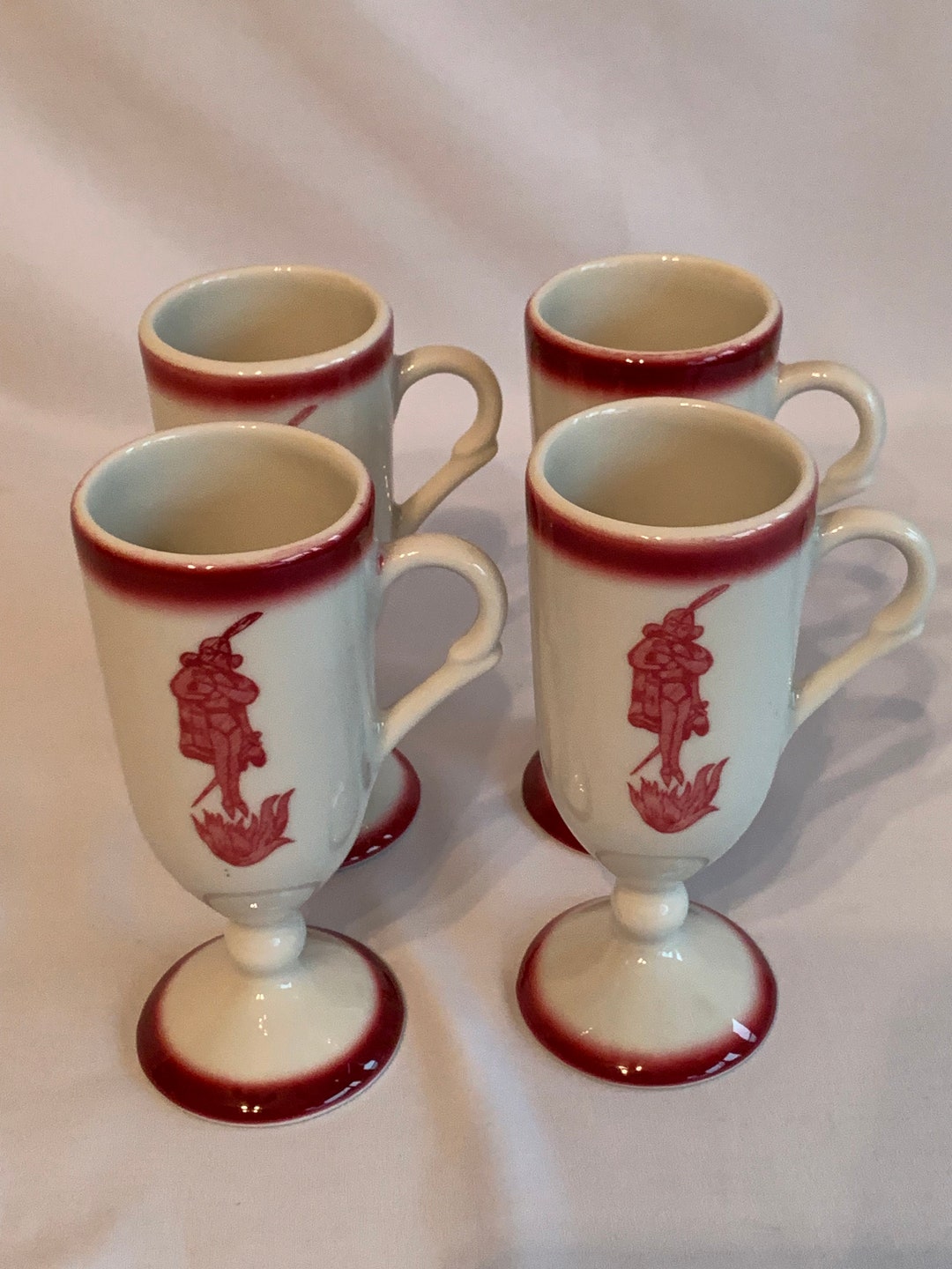 Vintage Loubat Cafe New Orleans Espresso Demitasse Cups Set of Etsy