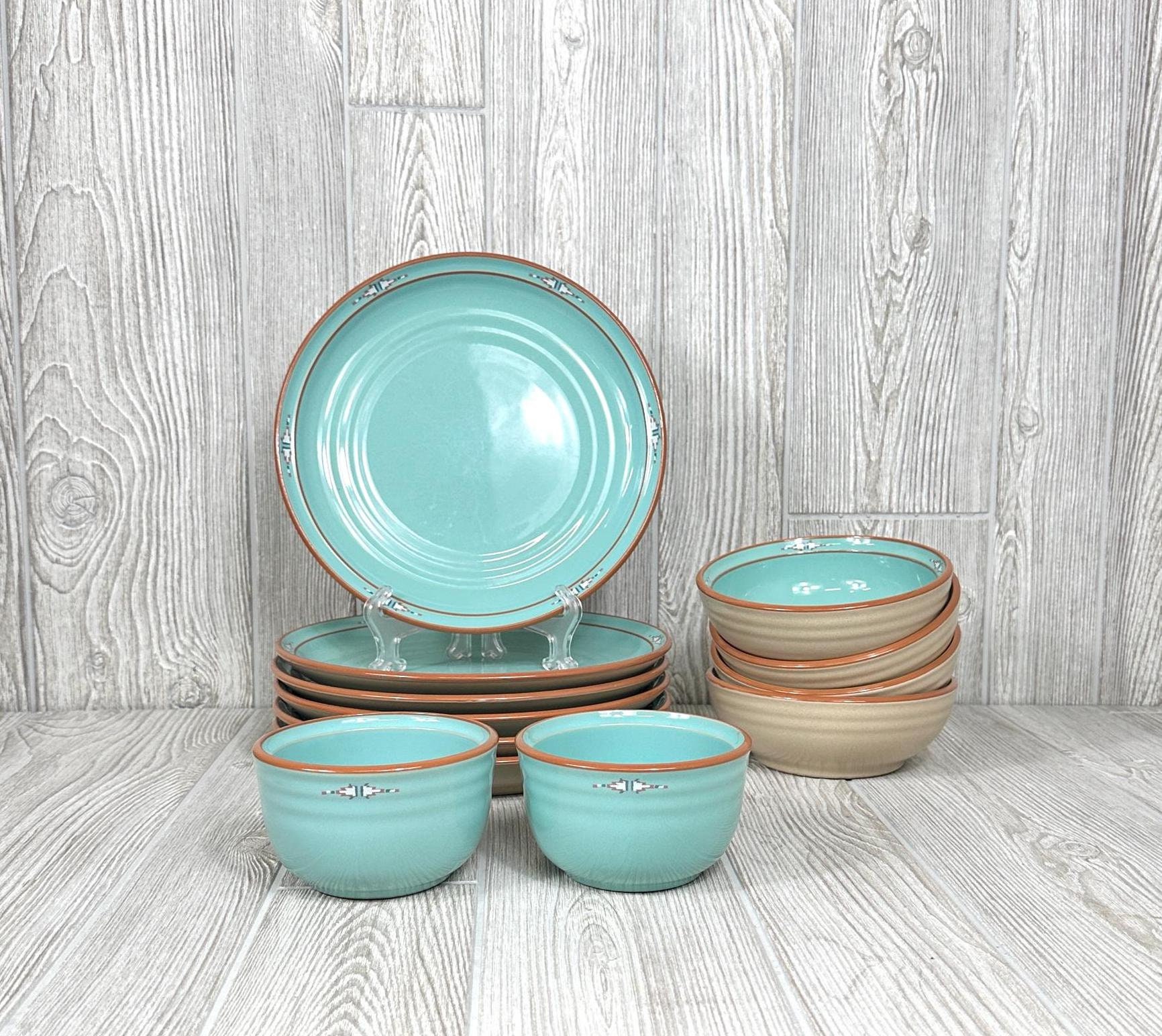 Noritake Stoneware Boulder Ridge - Etsy
