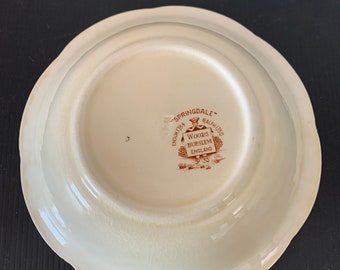 Vintage Woods Burslem Springdale Vegetable Serving Bowl Vintage Woods Burslem Springdale Vegetable Serving Bowl