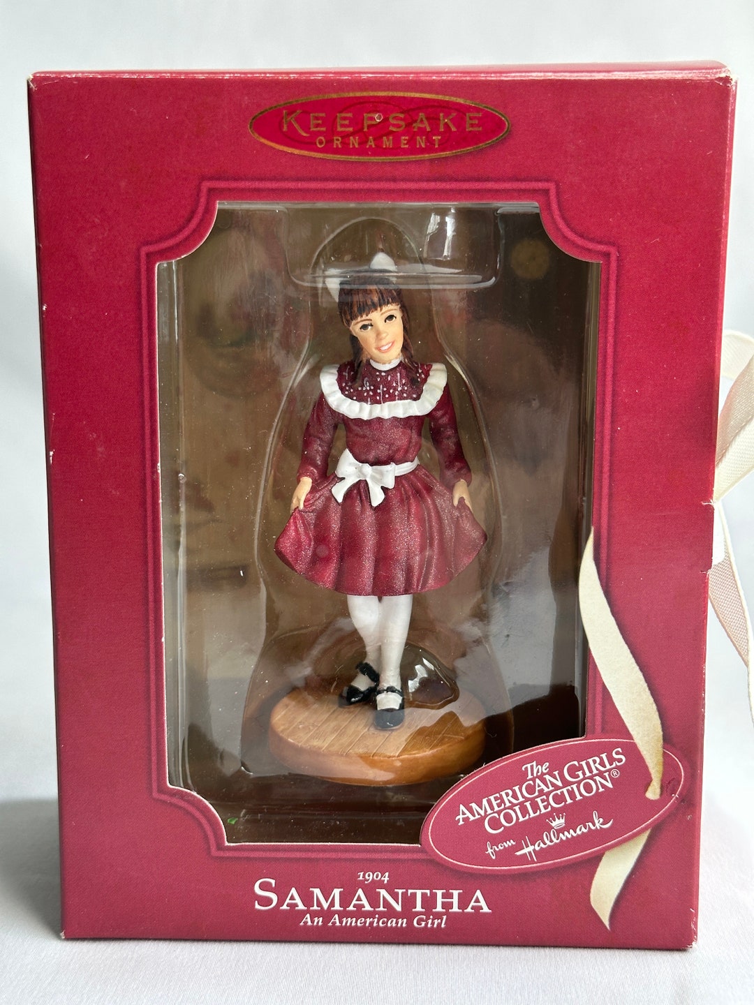Vintage 2002 Samantha American Girl Keepsake Ornament Etsy