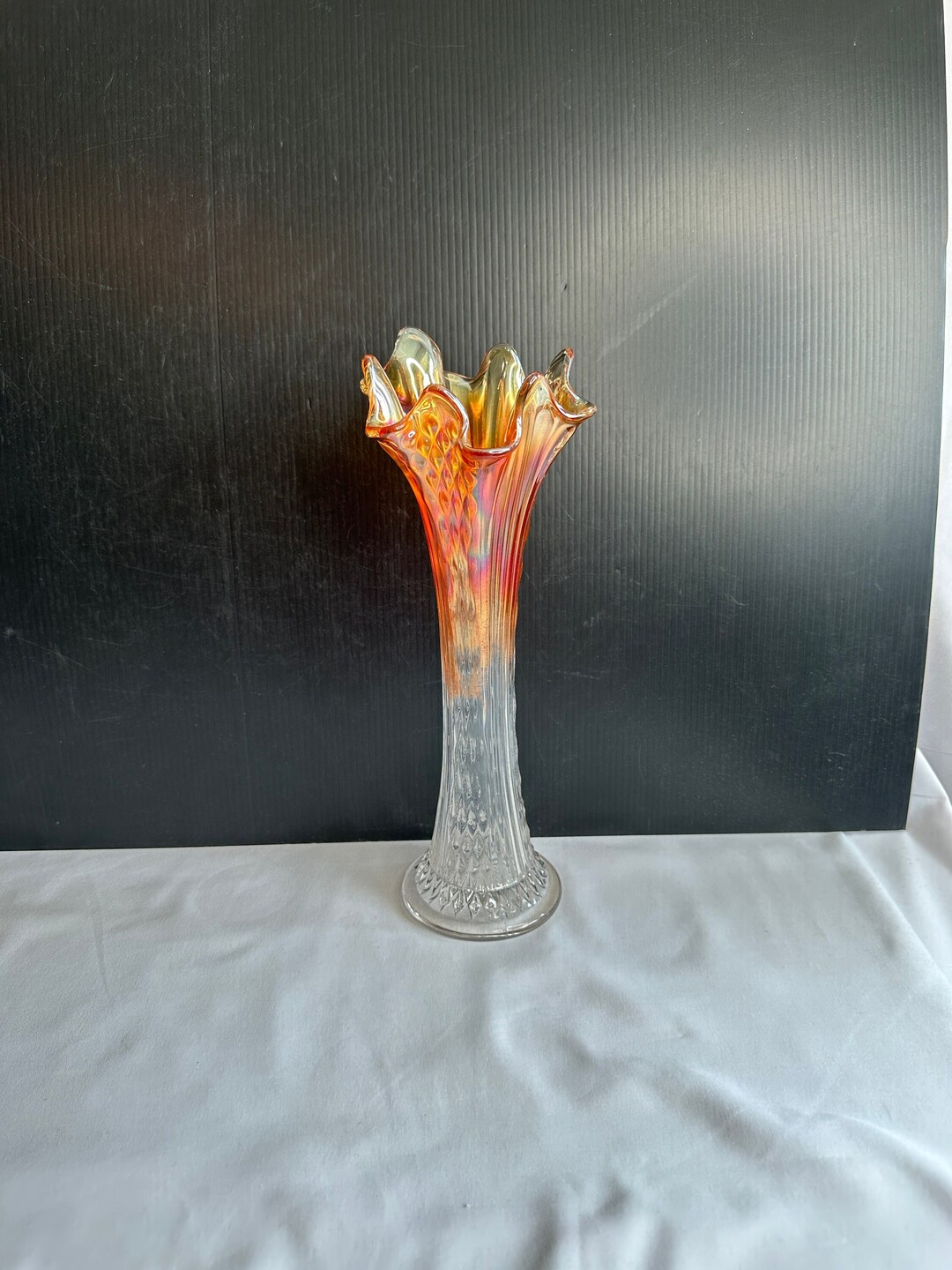 FENTONフェントンカー二バルアンティークUSA carnival vase $_57.JPG?set_id=880000500F