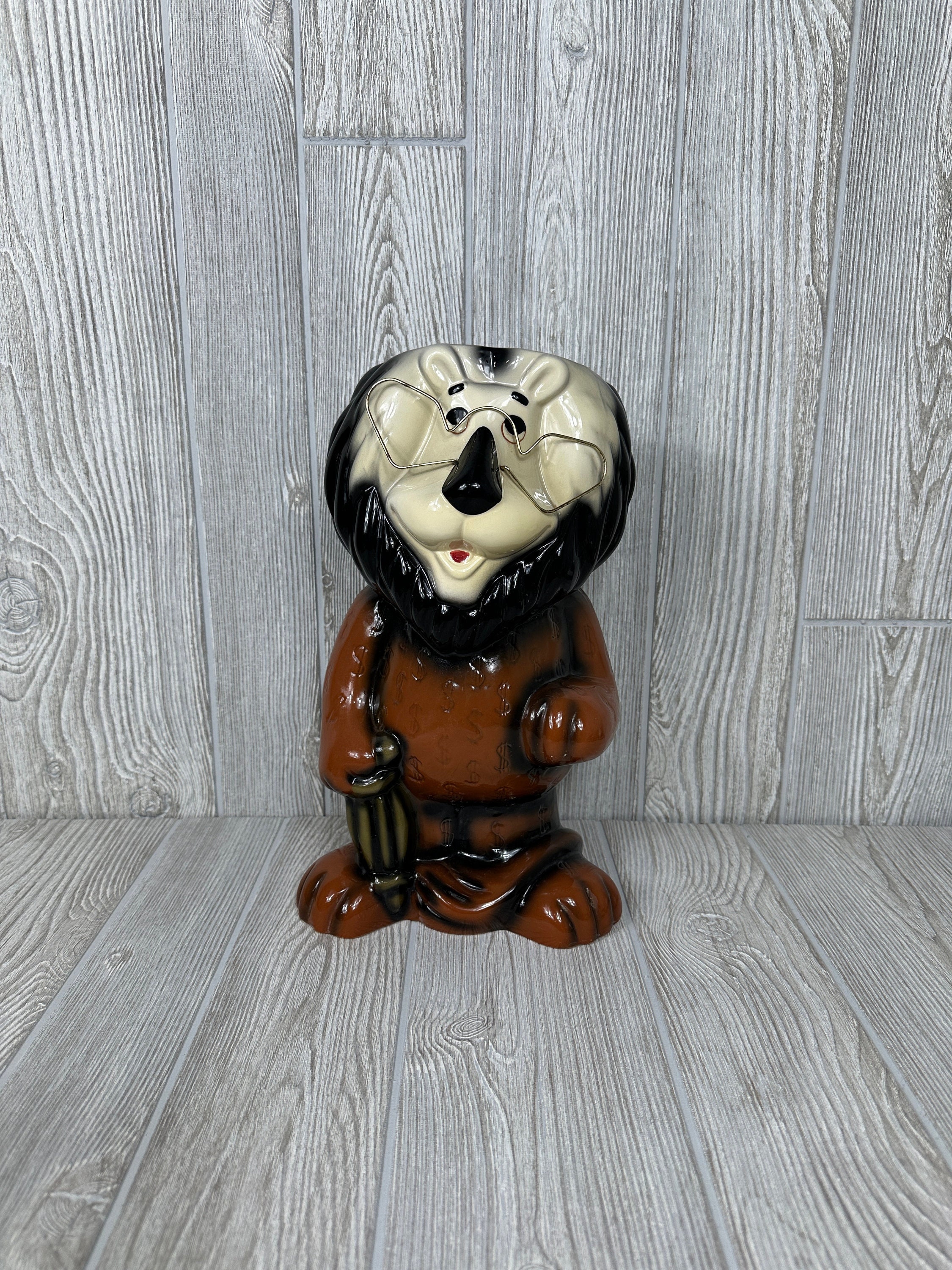 Harris Lion Ceramic Coinbank / ハリス ライオン Harris Lion Bank - Etsy