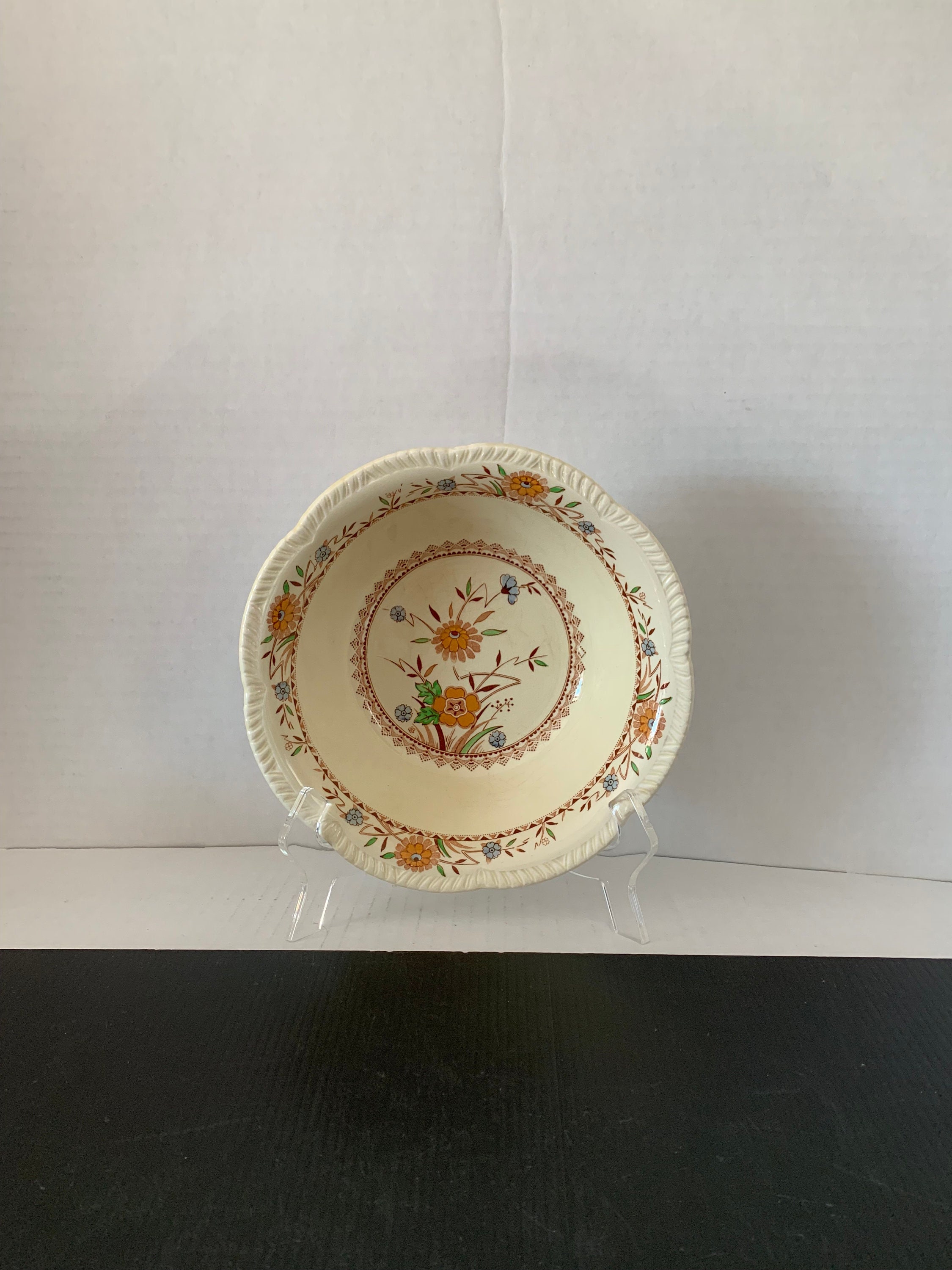 Vintage Woods Burslem Springdale Vegetable Serving Bowl Vintage Woods Burslem Springdale Vegetable Serving Bowl