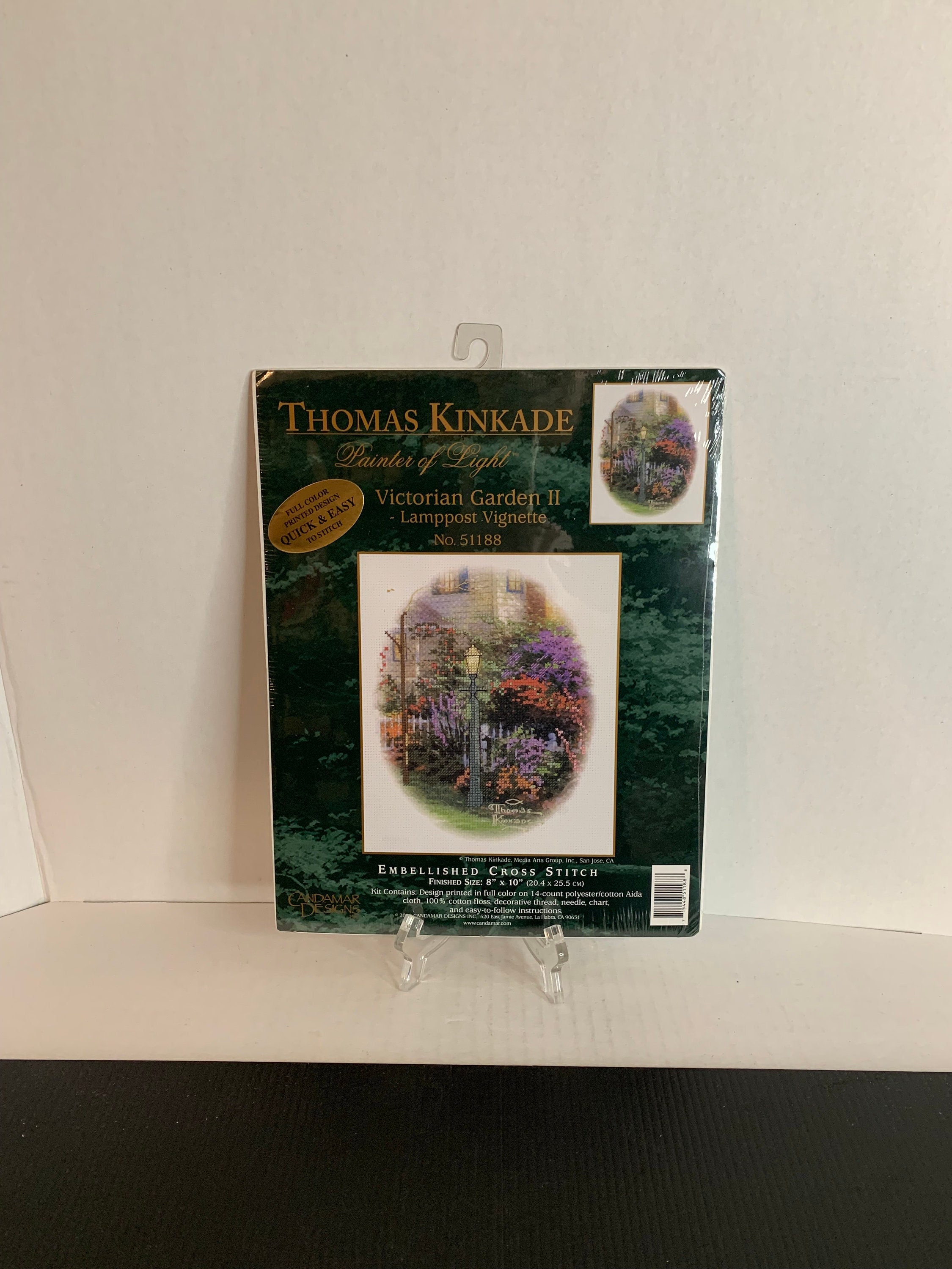 Hudemas Needlepoint Kit T Printed Canvas 255 Kinkade lanscape 15.7x11.8 40x30cm 