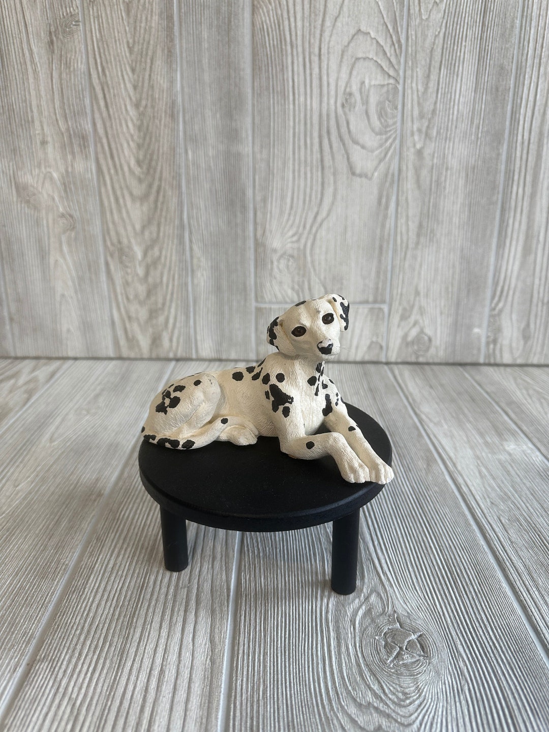 Whiskers Marty Sculptures Inc 3匹の犬の置物 Vintage 1989 Whiskers Dalmatian Puppy Dog Figurine #2539, Martha