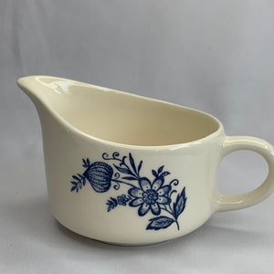 Vintage SCIO Blue Onion Creamer, Blue Onion Design, Blue & White Kitchen, Blue Onion Replacement, Country Cottage, Farmhouse, Mid Century