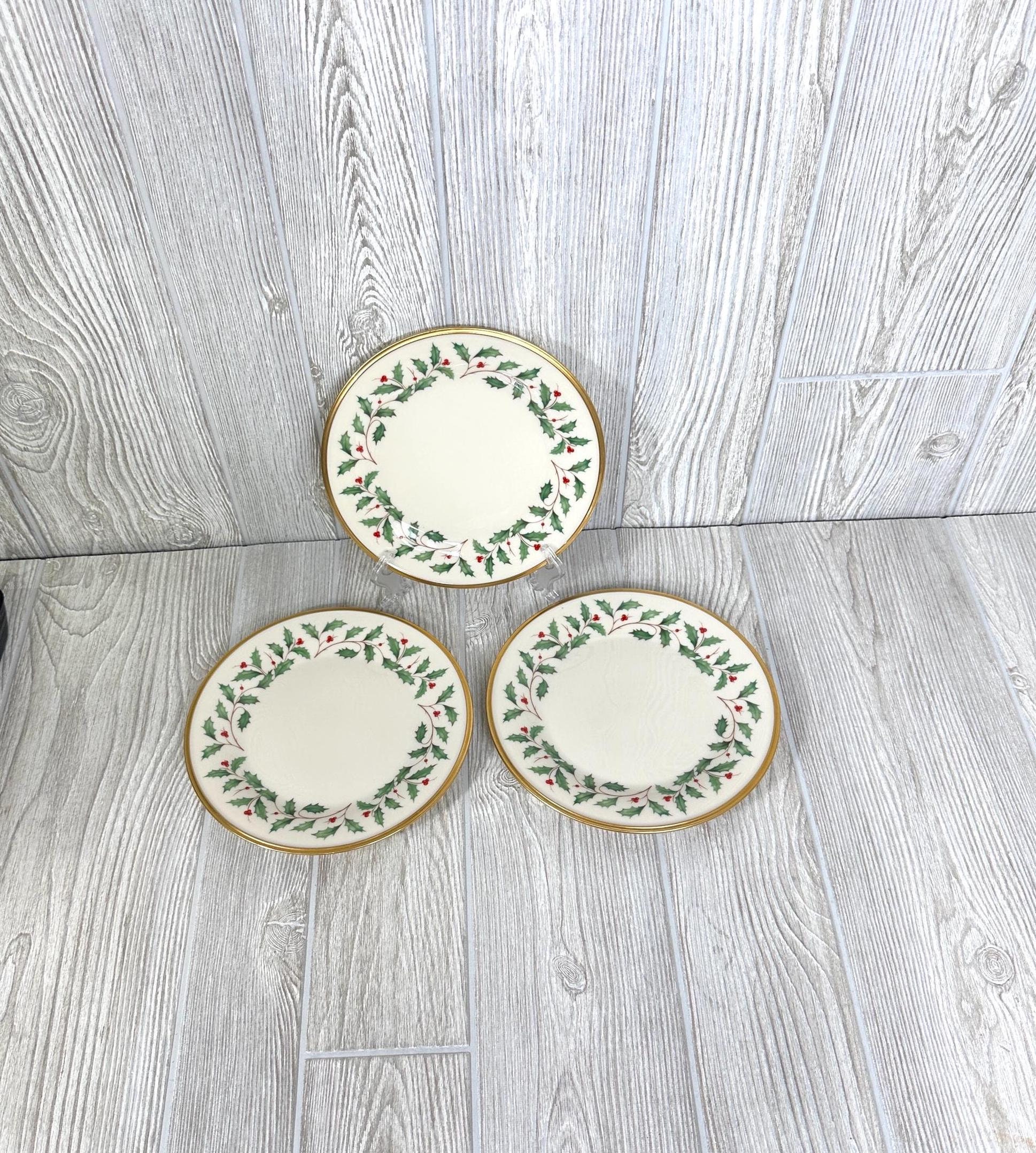 Lenox holly salad plates - Etsy 日本