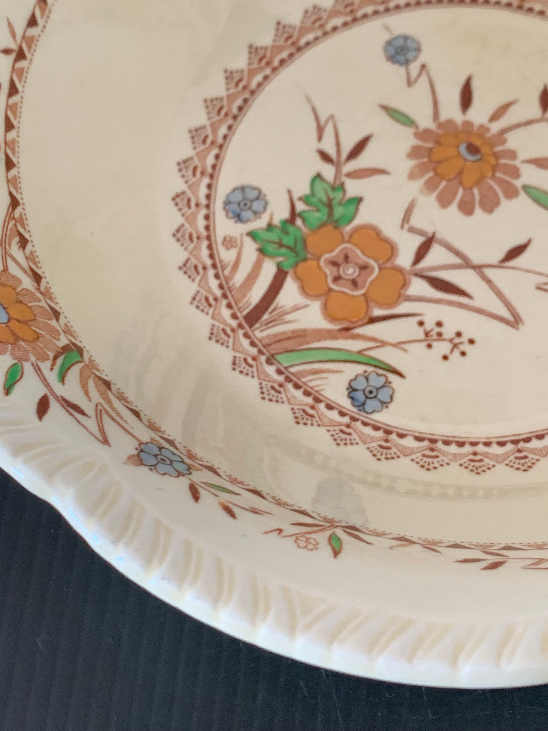 Vintage Woods Burslem Springdale Vegetable Serving Bowl Vintage Woods Burslem Springdale Vegetable Serving Bowl
