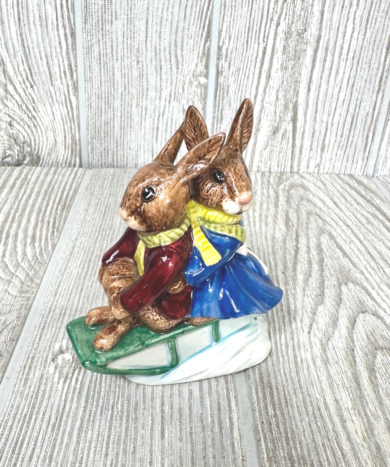 Vintage 1972 Royal Doulton England Billie & Buntie Figurine #DB4