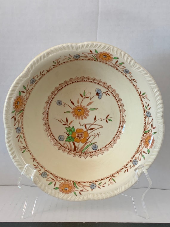 Vintage Woods Burslem Springdale Vegetable Serving Bowl Vintage Woods Burslem Springdale Vegetable Serving Bowl