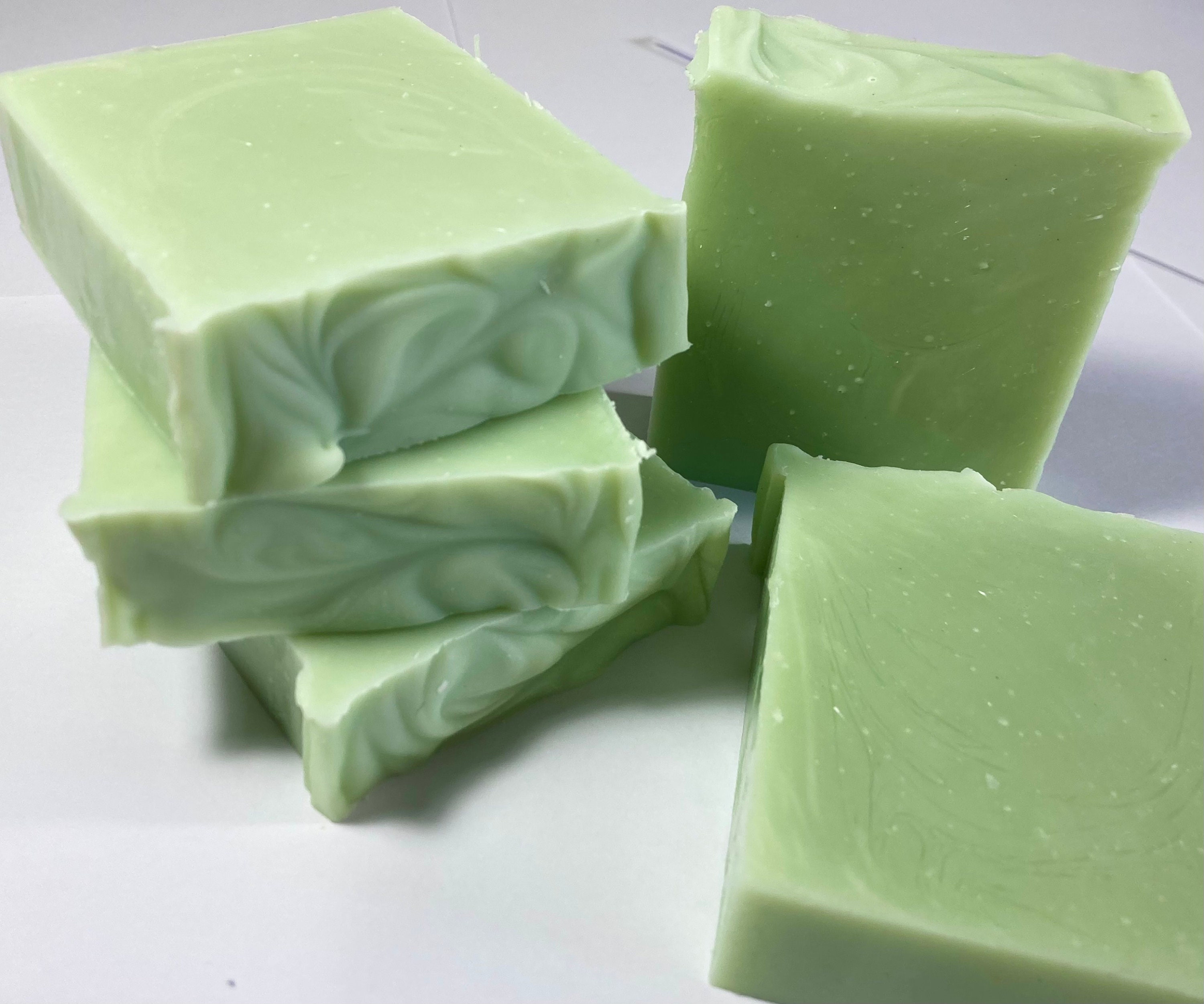Eucalyptus Mint Scent Body Soap Natural Homemade Artisan Etsy