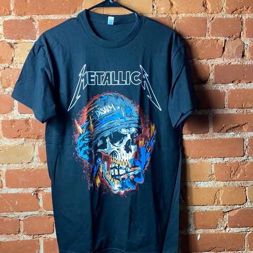 Metallica T-shirt - Etsy Australia