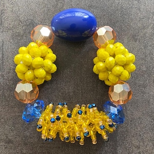 Unisex Bracelets, Statement Bracelets, Krobo Bead Bracelets, African Jewelry, Colorful Bracelets, Trade Beads, Mixed Beads, Beaded Bracelets
