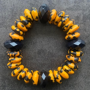 Bracelets unisexes, Bijoux africains, Bracelet de perles Krobo, Bracelets tendance, Bracelets de perles, Gros bracelets, Bracelets ethniques
