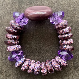 Bracelets unisexes, Bracelet de perles Krobo, Bijoux africains, Gros bracelets, Bracelets tendance, Bijoux ethniques, Bracelets de perles