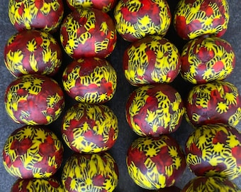 Handmade Krobo Beads – Recycled Glass Jewelry Making Beads, Ghana