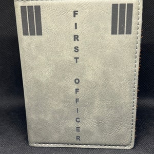 Passport Holder | First Officer (Bars) | Customizable Option Available