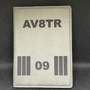 Passport Holder | AV8TR Runway | Customizable Option Available