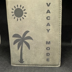 Passport Holder | Vacay Mode | Customizable Option Available