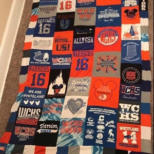 Custom T-Shirt Blankets