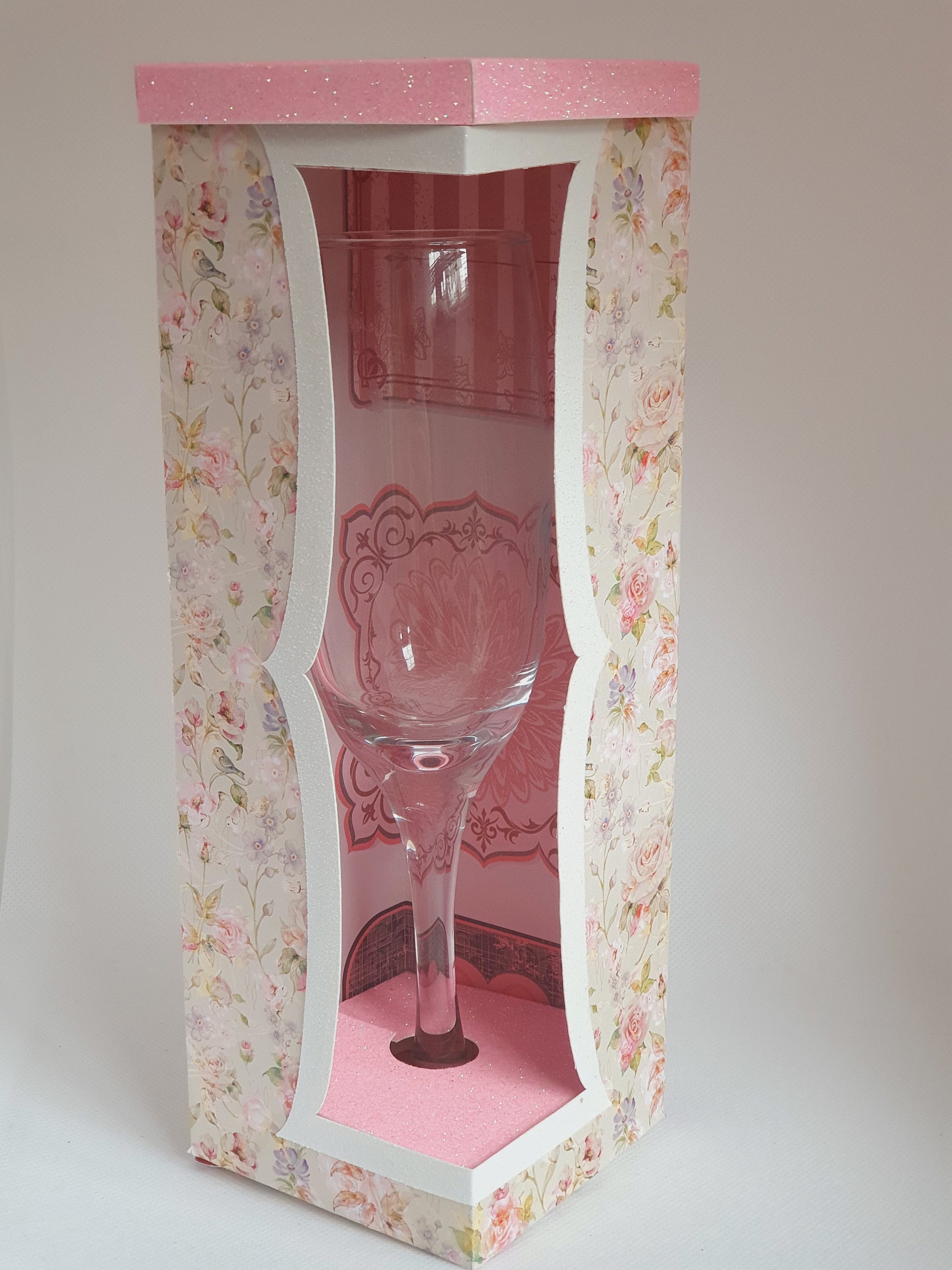 SVG Prosecco/champagne Glass Gift Box/display Box DIGITAL Etsy UK