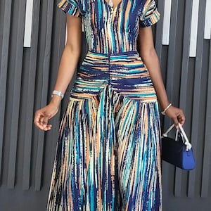 Ankara African dress