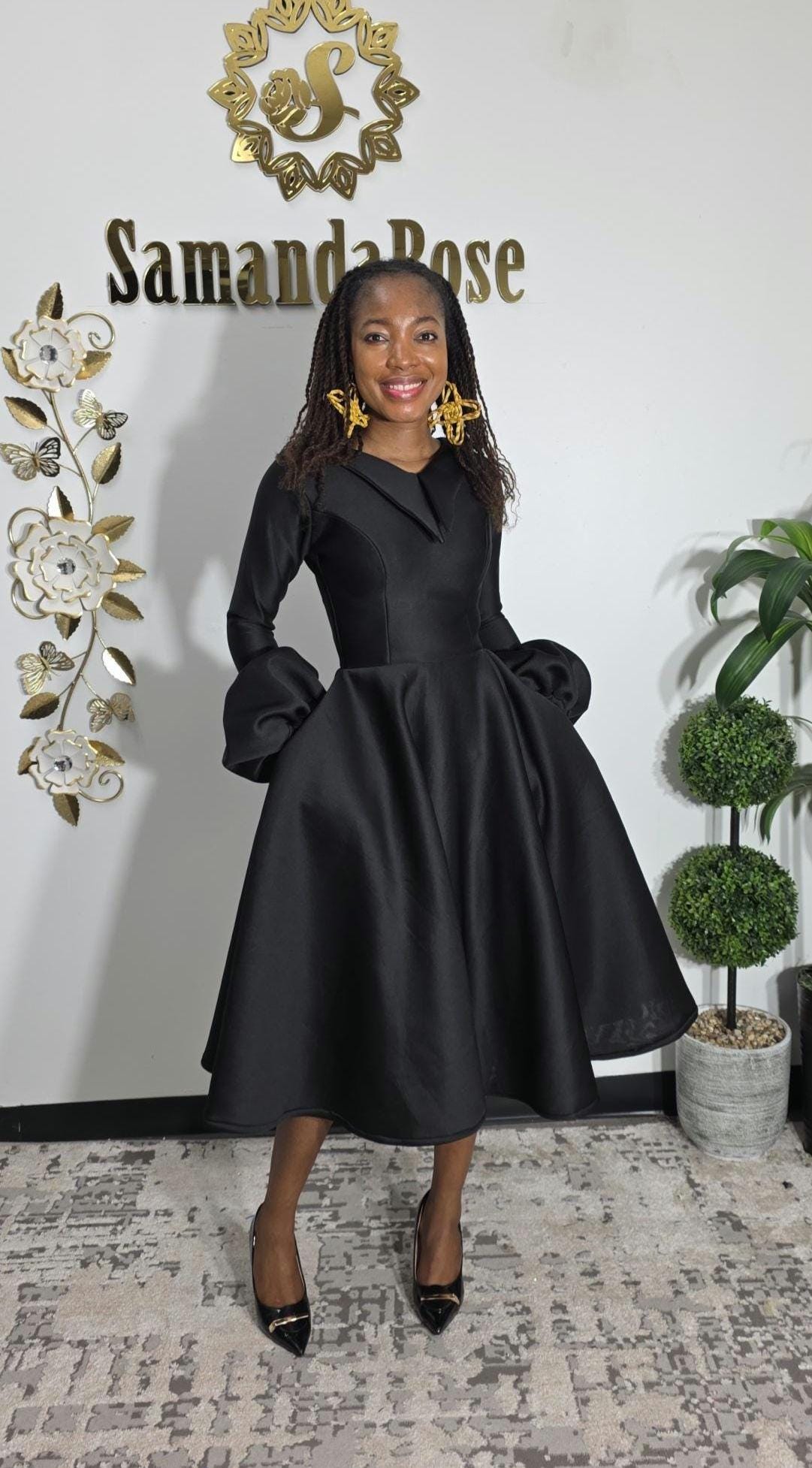 long black cocktail dress Momyknows Solid Color Bow Tank Backless Mermaid Elegant Cocktail Party Maternity Baby Shower Maxi Dress Red / L
