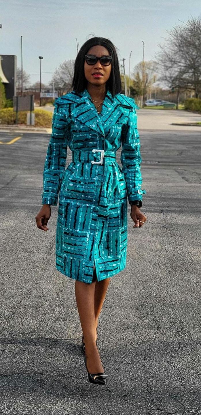 ladies dress and coat ensemble Womens Set TIKTOK-STYLE