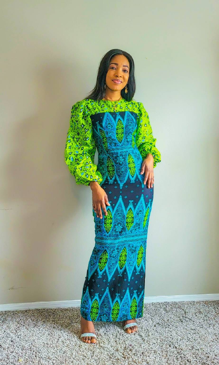 mix and match kitenge dress designs Kitenge Designs Mix And Match Kitenge Dresses African Mixed Fabric Dresses  Kitenge Designs Mixed