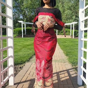 Ankara African dress