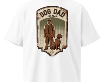 Vintage Dog Dad Shirt, Retro Dog Owner Tee, Labrador Lover Gift