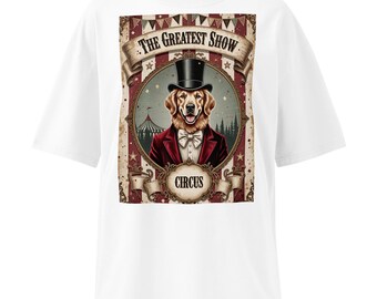 Golden Retriever Circus Ringmaster Shirt – Vintage Dog Lover Tee