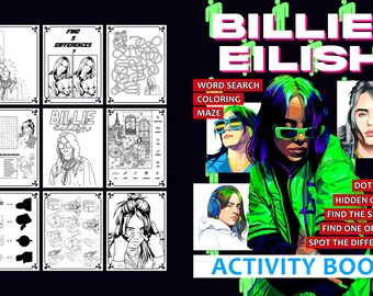 Download Billie Eilish Book Etsy