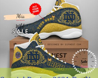 notre dame jordan shoes