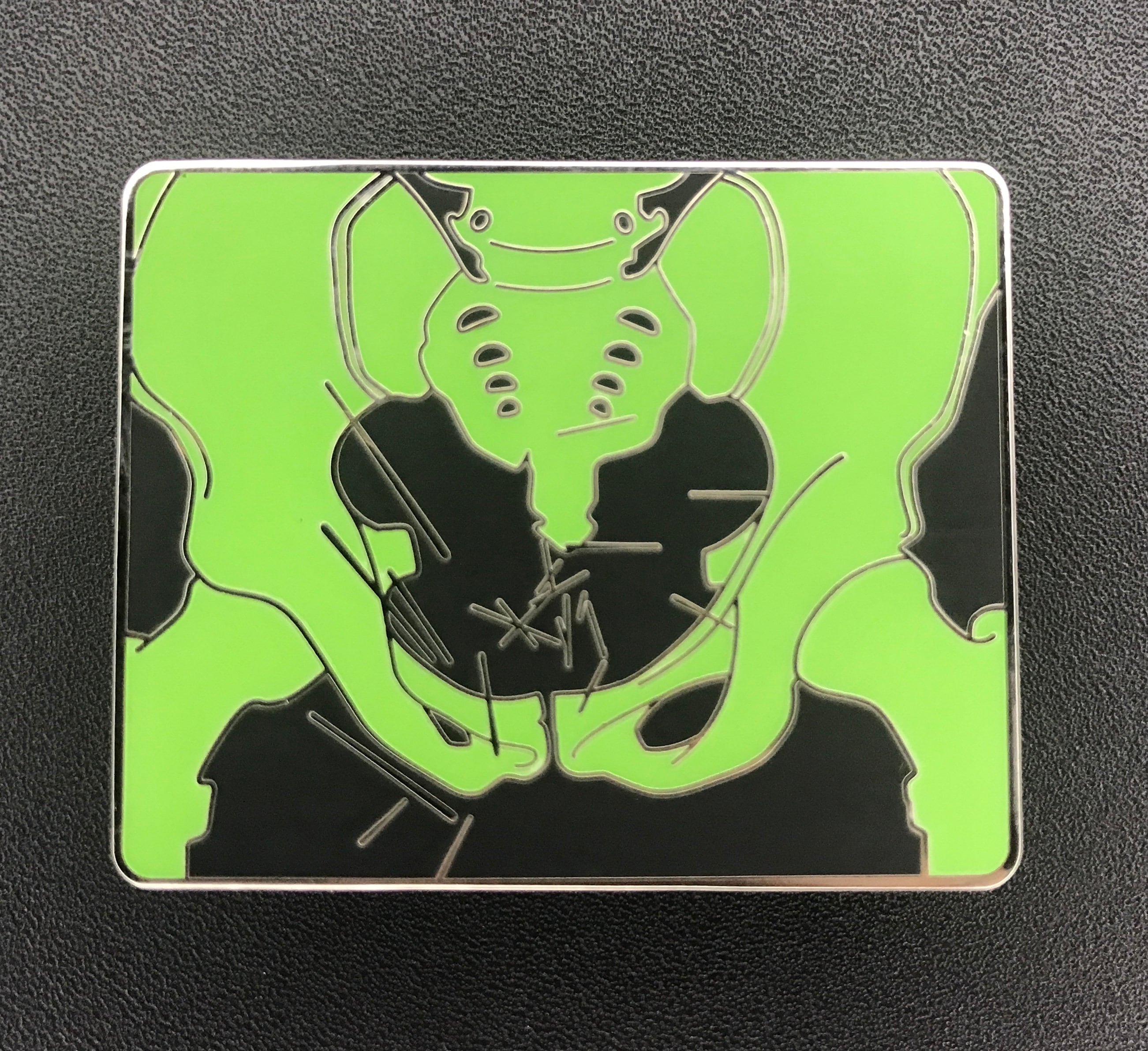 Albert Fish's Xray Enamel Pin B Grade Etsy