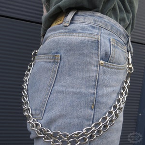 Corrente Jeans Dupla Extra Grossa