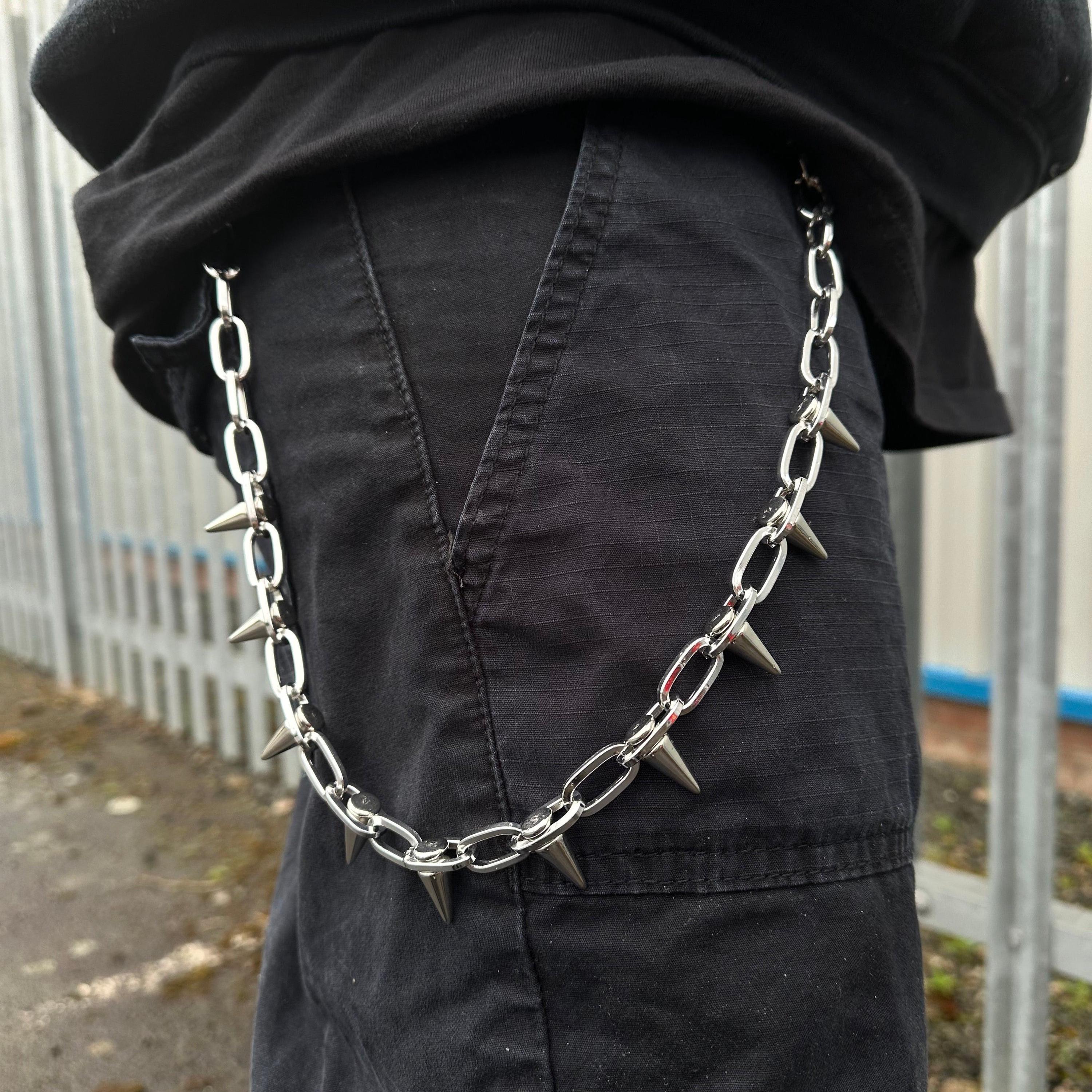 SPIKED PANT CHAIN - Etsy