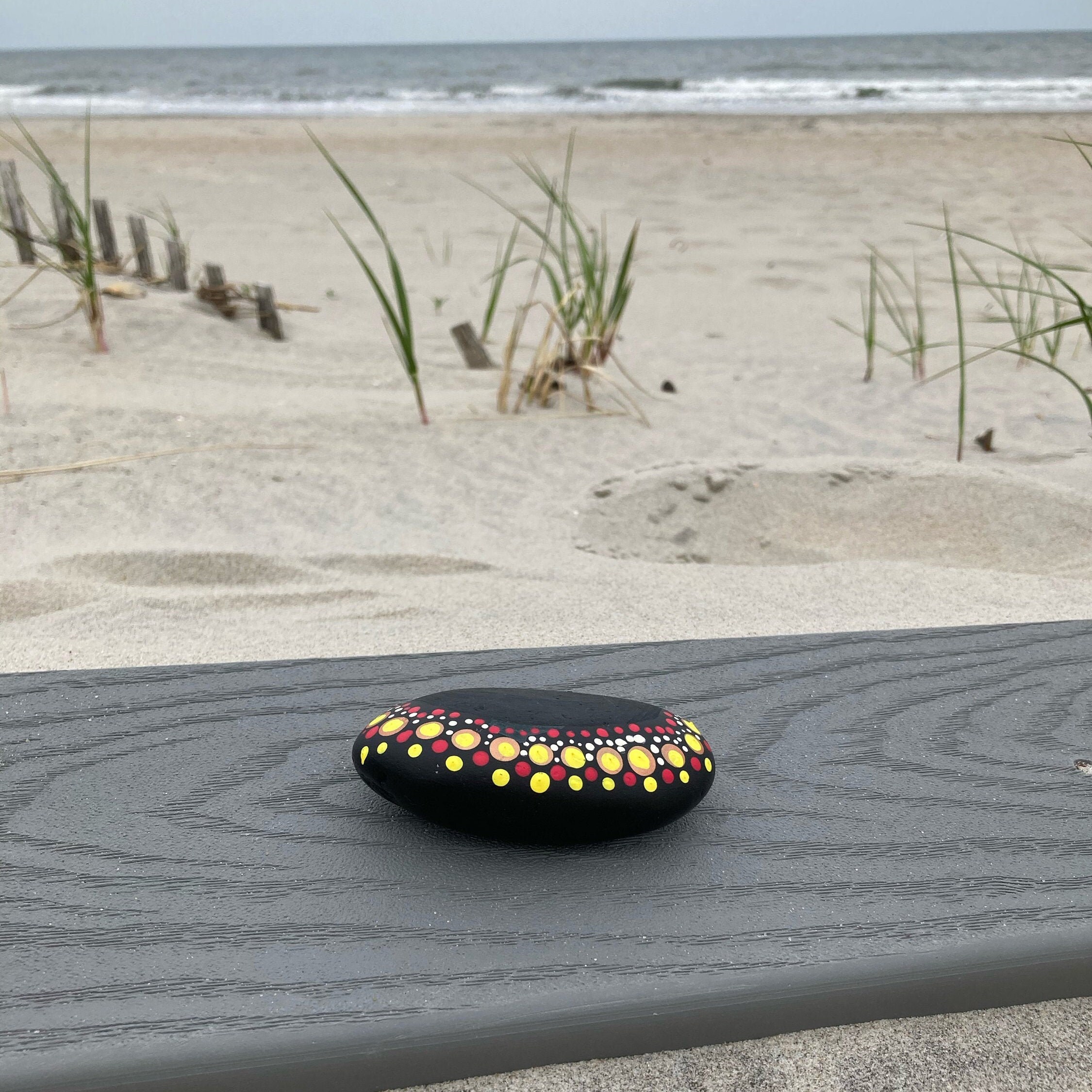 Hand-painted Rock; Meditation Rock; Zen Garden Rock; Empowerment Rock ...