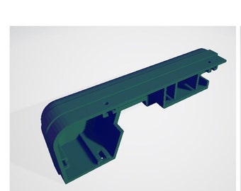 3D printed replacement end caps for the Singer 321 or Studio 321 knitting machine