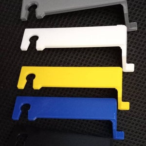Carriage fastener (carraige lock) for Singer/studio/Silver knit knitting machines, plastic: 3D printed replacements