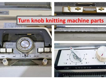 Parts for Studio, Silver, Singer, Riccar turn-knob knitting machines: SK301, SK302, SK303, Sk305, Singer 888, Singer 666