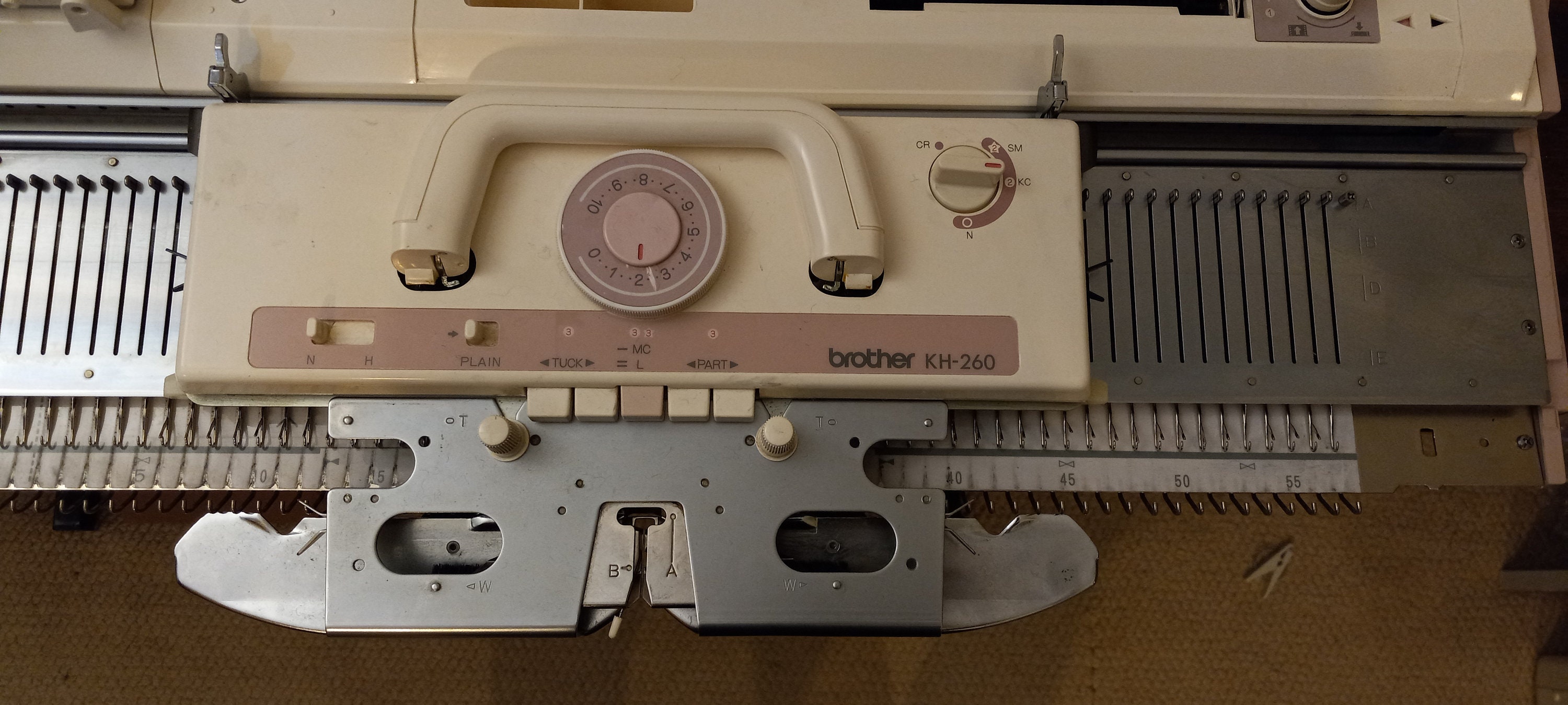 現状品 編み機 ブラザー BROTHER ブラザー KH-260 PUNCH9 パンチ9 