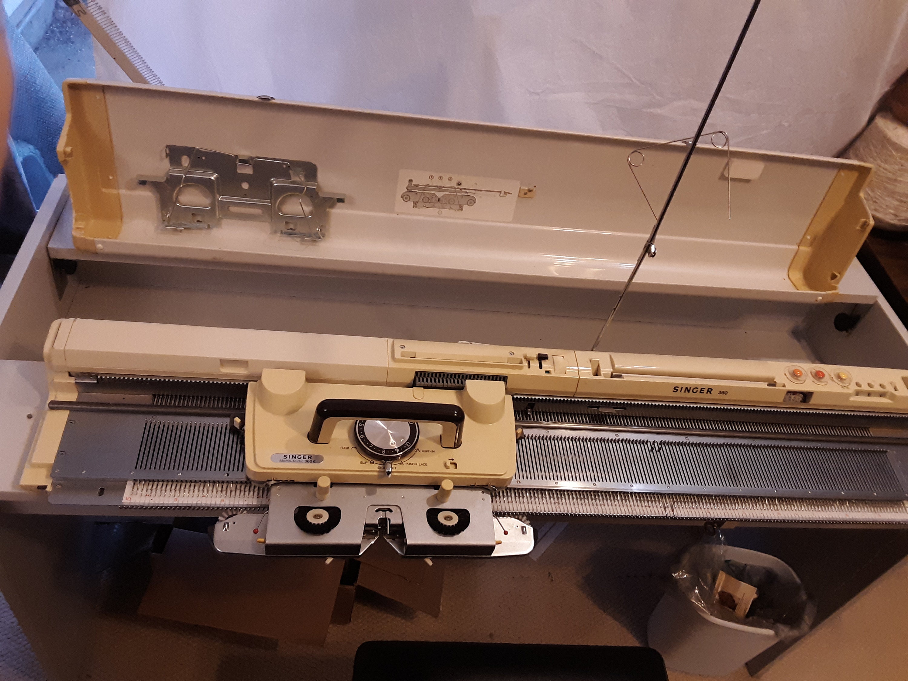 Singer / Studio Memo Matic 360K Knitting Machine With Punch Etsy