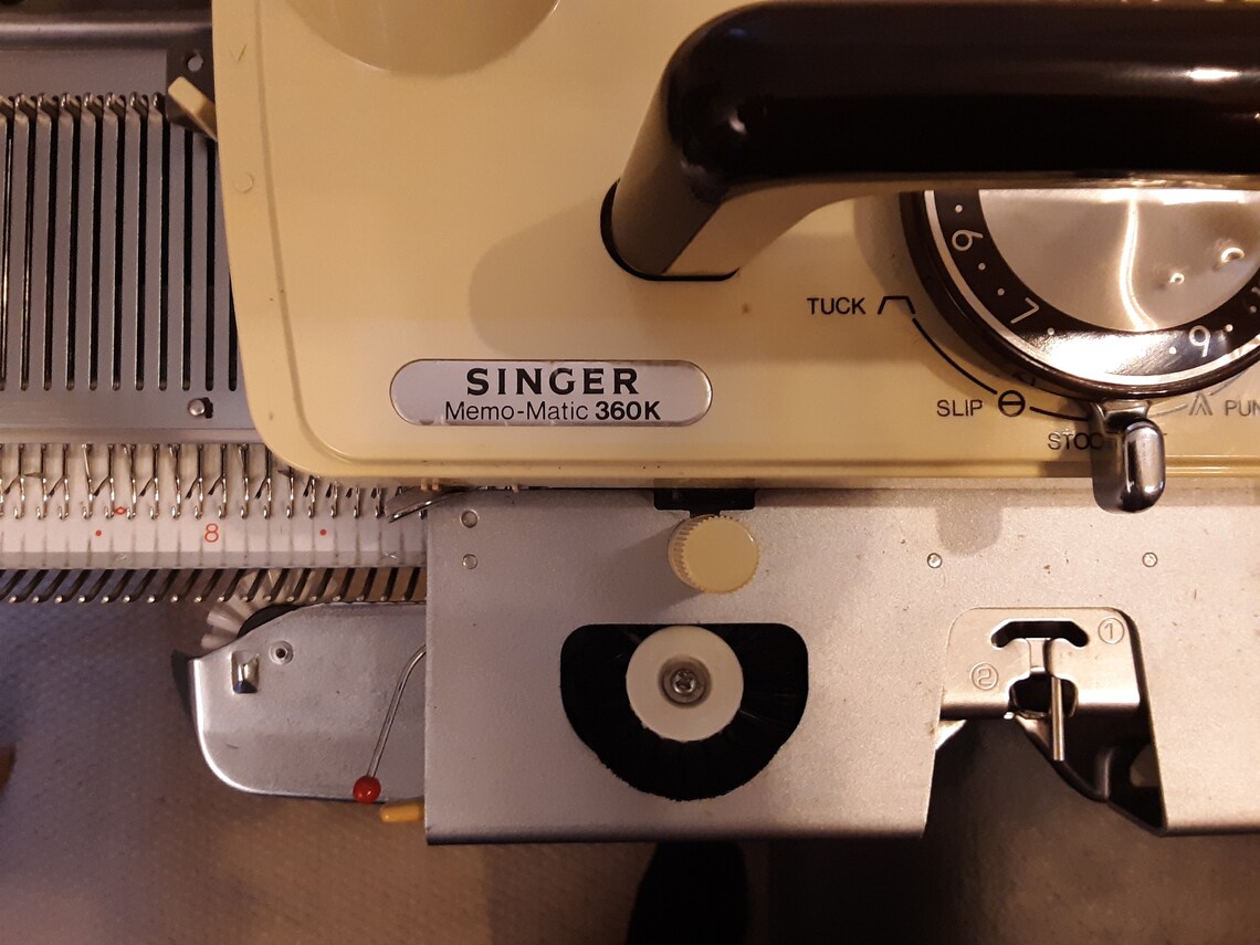 Singer / Studio Memo Matic 360K Knitting Machine With Punch Etsy