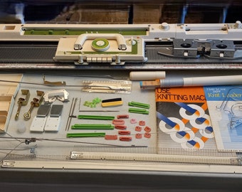 Brother Punch card knitting machines, standard gauge: KH820, KH830, KH836, KH840, KH860,  KH881,  KH890