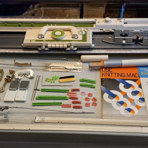 Brother Punch Card Knitting Machines, Standard Gauge: KH820, KH830