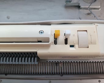 Replacement stop- and L-knob for Singer, Silver Reed, Studio, Brother and other knitting machines