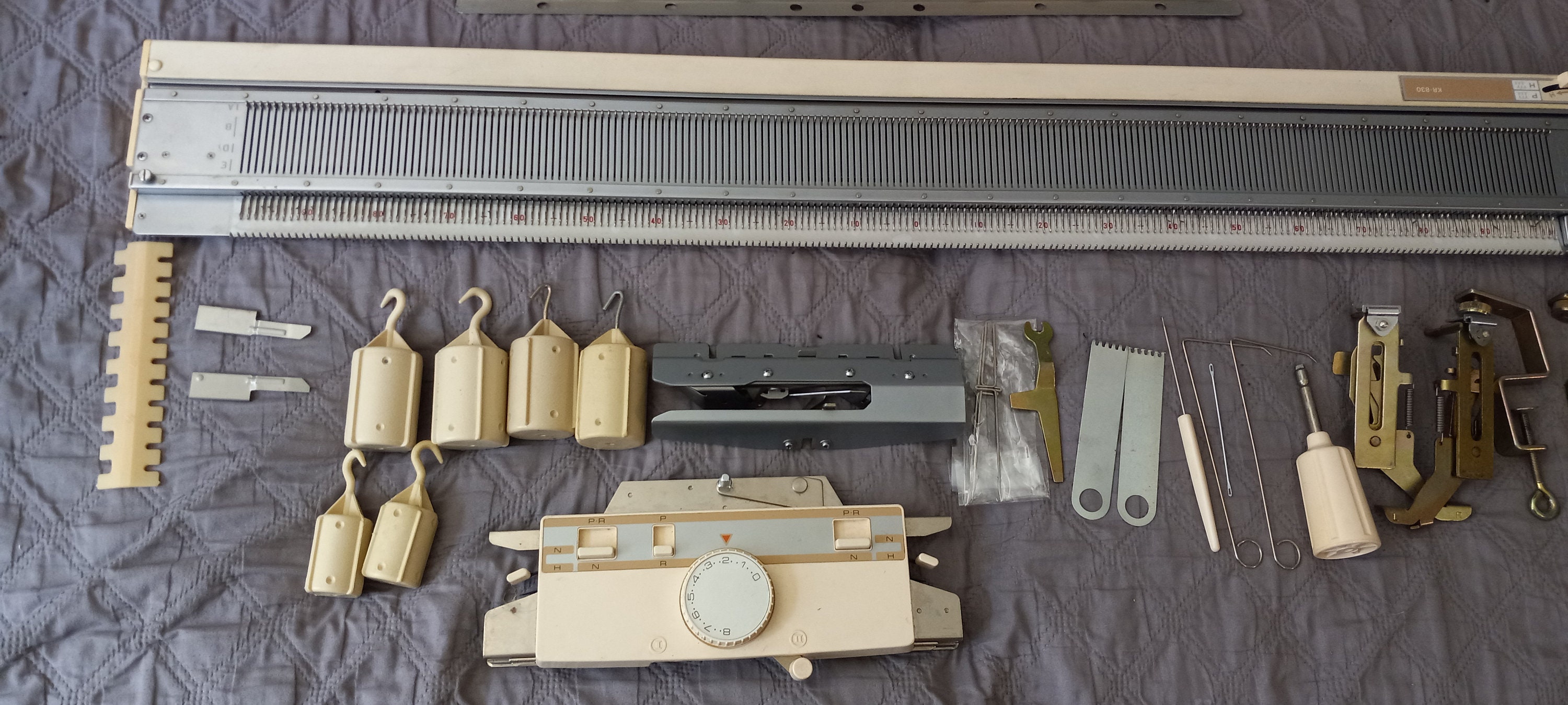 Brother KR810, KR830, KR850 Ribbers for Standard Knitting Machines ...