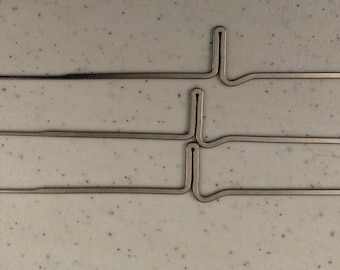 Set of 5 replacement needles for fine-gauge Brother knitting machines: KH120,  KH110 and KH111