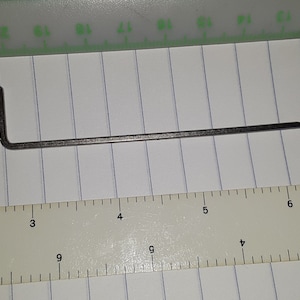 Pack of five needles for KX350 knitting machine